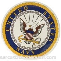 C&D Visionary Us Navy Logo 3 Round Magnet B01KLY67I8